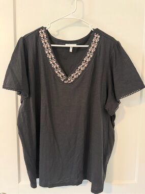 Maurices Short Sleeve Top 3x